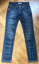 Levi's Levis 571 Slim Fit Jeans blau 24 W27 L32 NEU! Vintage 2000er Low Rise