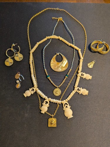 Schmuck gold elfenbein - gold,