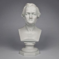 19th C Parian Porcelain Bust