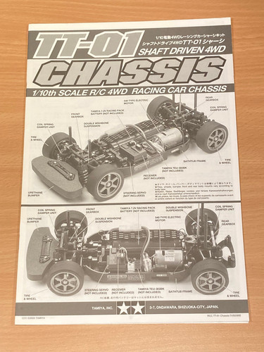 Tamiya chassis - tt-01,