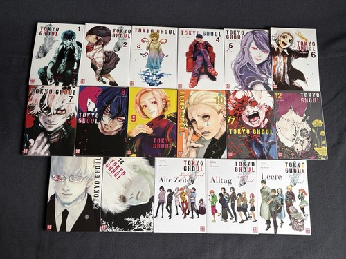 Manga tokyo ghoul komplett - ghoul, (komplett