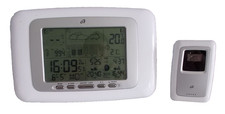 AURIOL Z31092-TX Funk-Wetterstation mit Aussensensor 103868 Wetter Station Weiss