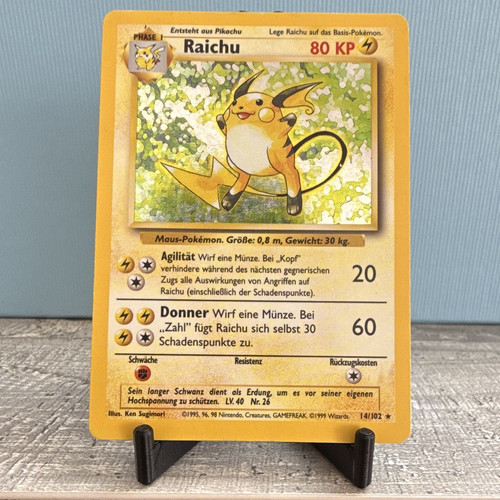 Pokémon tcg raichu basis - tcg,
