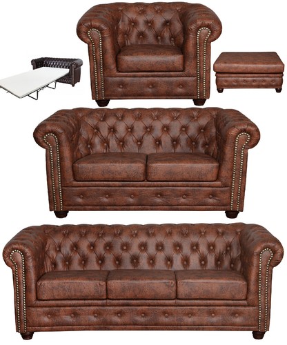 Chesterfield set 1 2 3 - chesterfield, 1+2+3