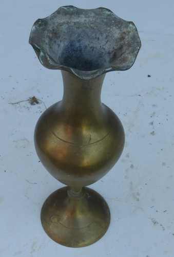 Alte tischvase messing - alte, vase