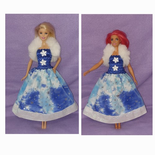 Barbie curvy kleid winter - barbie,
