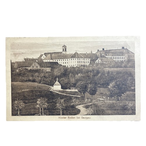 Postkarte kloster sießen - postkarte,