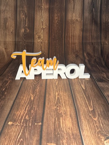 Aperol spritz schriftzug - spritz,