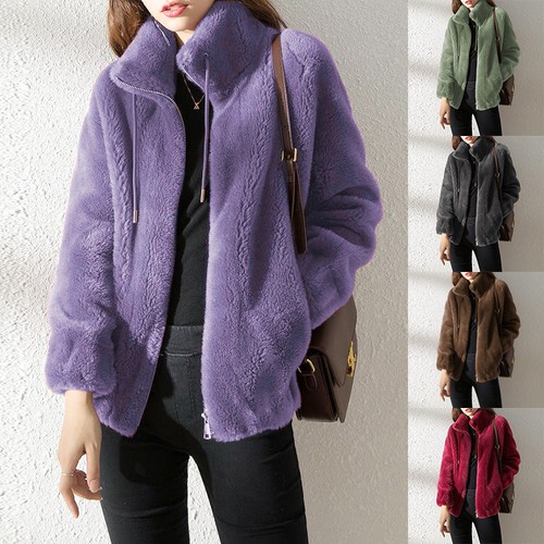 Damen baggy plain - up, jacke