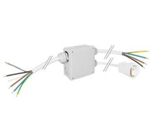 Küchenanschluss Box Herdanschluss mit 2m oder 5m Kabel 3-fach Kochfeld Backofen