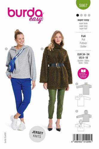 Schnittmuster damenpullover - schnittmuster,