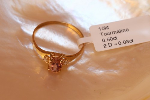 Exclusiver rosa turmalin - rosa,