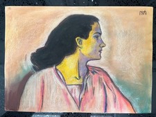 Koloman Moser Zeichnung auf