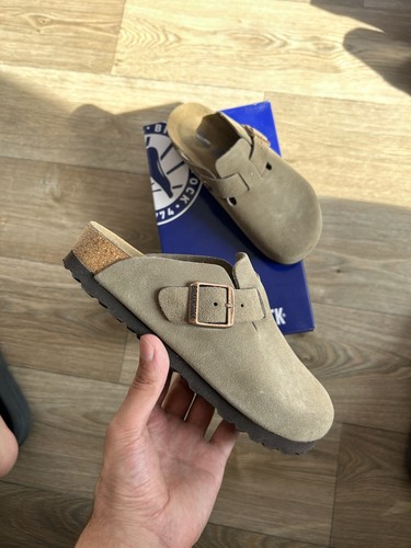 Birkenstock boston taupe - boston,