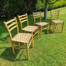 Vintage Holz Runde Leiter