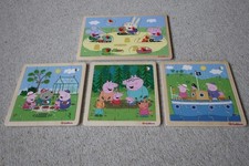 4 X Peppa Wutz Steckpuzzle