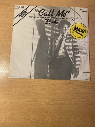 Maxi single blondie call - 12",