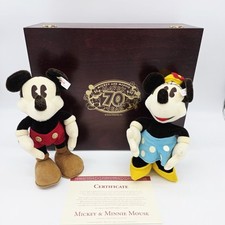 Steiff 652769 Disney Mickey and Minnie Set für Japan limitiert 3000 aus 1998