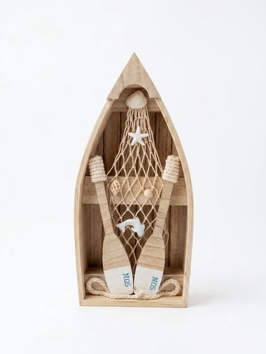 Maritime deko boot mit - deko,