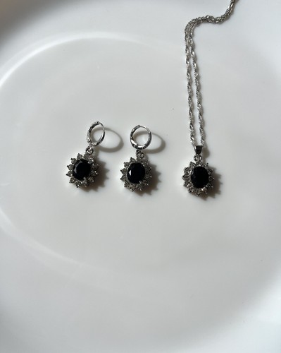 Silber 925 sterling - sterling, schmuckset