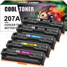 XXL Toner für HP 207A/207X Color LaserJet Pro MFP M283fdw M282nw M255dw M255nw
