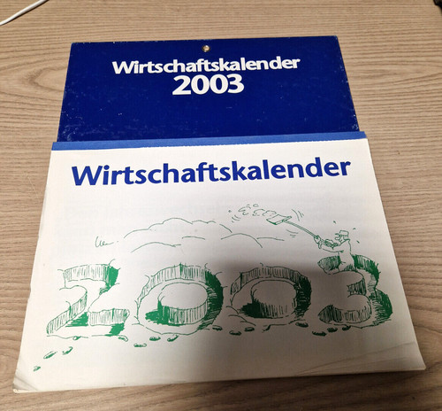 Alter wirtschaftskalender - alter,