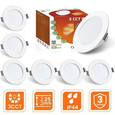 1-48X LED Panel Einbaustrahler Einbauleuchte Deckenleuchte Flach Rund Ultraslim