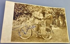 Foto Postkarte von Fritz Walter mit Unterschrift  1. FC Kaiserslautern  - K1