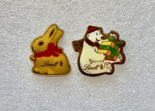 Lindt goldhase pin - lindt, (h15)