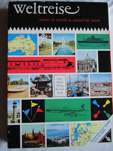 Weltreise ravensburger 1974 - weltreise,