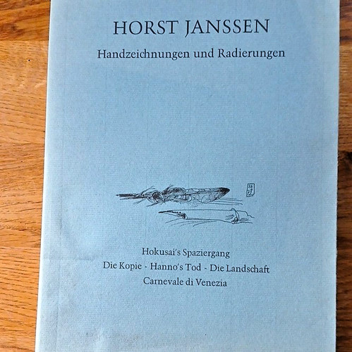 Horst janssen handzeichnungen - horst,