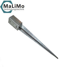 MaLiMo Bodenhülse Einschlagbodenhülse Einschlaghülse Pfostenträger verzinkt tzn