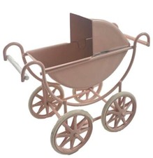 Puppenhaus Rosa Babywagen