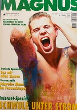 MAGNUS-Nr3-Gay-Magerzin-1996-Retro-Männer-Erotik-Schwul-porno-Heft-Buch-Sex-Rari