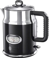 Russell Hobbs Retro Classic Noir 2400W 1,7L Wasserkocher - Schwarz (21671-70)