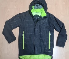 Exes Skijacke in Gr. guter Zustand, nur RV hakt, schwarz grün.