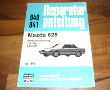 MAZDA 626 II 1,6 2,0 Vergaser 1982- Motor Getriebe Fahrwerk WERKSTATT HANDBUCH