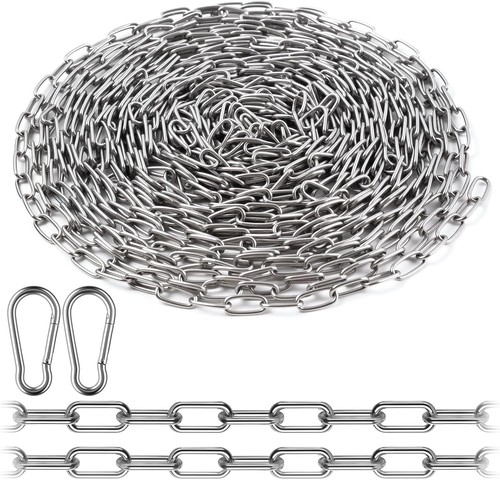 Edelstahlkette meterware 10m - edelstahlkette,