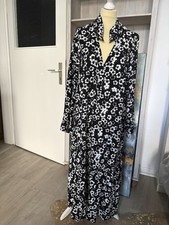 Maxikleid schwarz weiß - h&m,