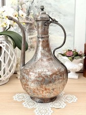 Antiker osmanischer Ibrik / Kupferkrug – handgehämmert, ethnographisch, 40 cm