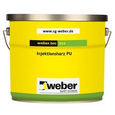 weber.tec 944 N Injektionsharz 5 kg PU Abdichtung Hohlräumen Rissen Mauerwerk