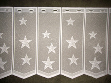 Sterne Scheibengardine Breite