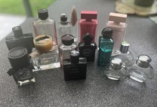 17 leere Parfumflakons Luxus