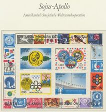 URUGUAY 1976 APOLLO SOJUS, Nobelpreis, Olympische Sommerspiele, Fußball super U/M MS