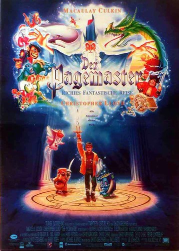 Der pagemaster filmposter - pagemaster,