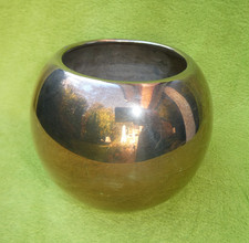 H.R.W. Fink Kugelvase Metall