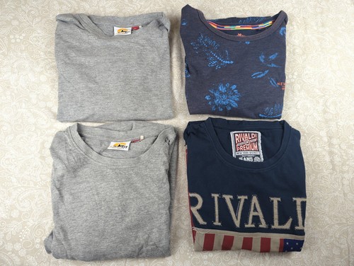 Tshirt baumwolle grau - tshirt, xl