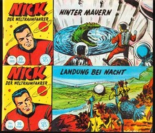 2 Nick Piccolo - Der Weltraumfahrer, Nr. 102 + 103 - 1983 Neuwertig!