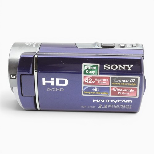Sony handycam hdr - sony,