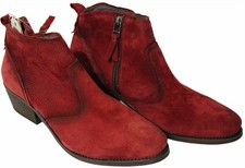 Camel Active Westend Stiefeletten aus echtem Leder, Rot, Gr. 4 1/2, 6